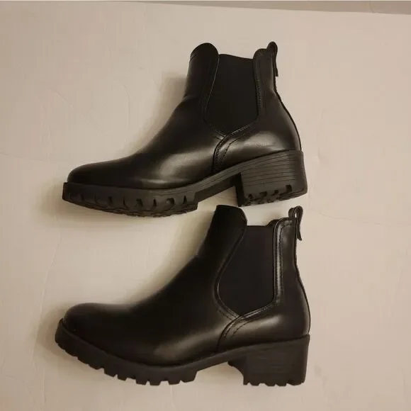 🆕️🥾Sugar Kelce Ankle Boots, Black - Size 9.5M - Picture 7 of 9